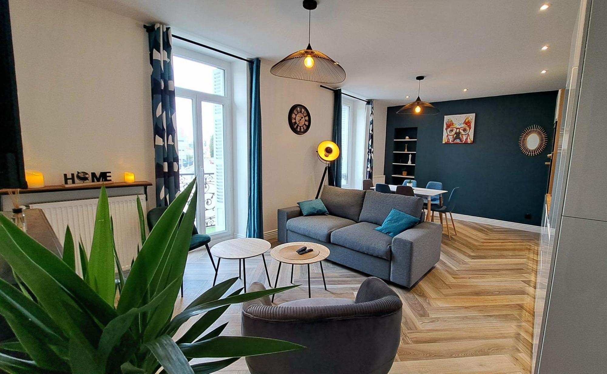 L'Indigo, 4-6 Pers, 2Ch-2Sdb, Proche Cite De La Gastronomie Apartman Dijon Kültér fotó